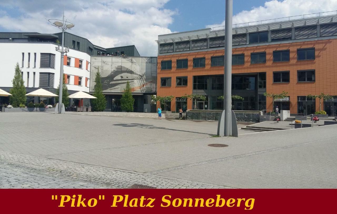 Pension Am Piko-Platz Sonneberg Zewnętrze zdjęcie